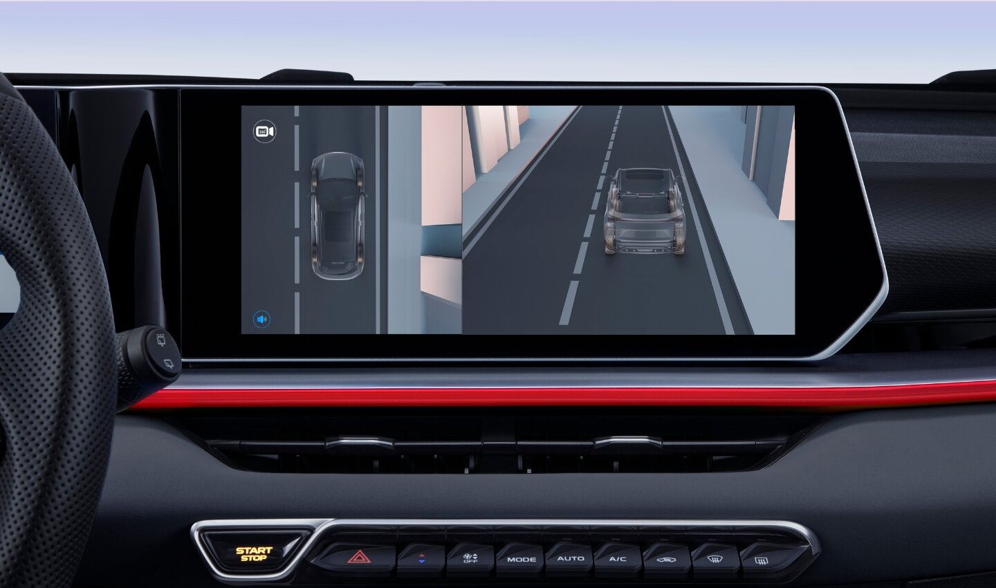 Cameră panoramică HD de 540° din Geely Coolray