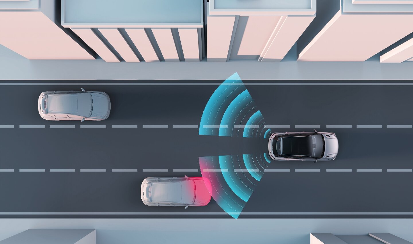 Sistem de detectare al unghiului mort pe Geely Coolray