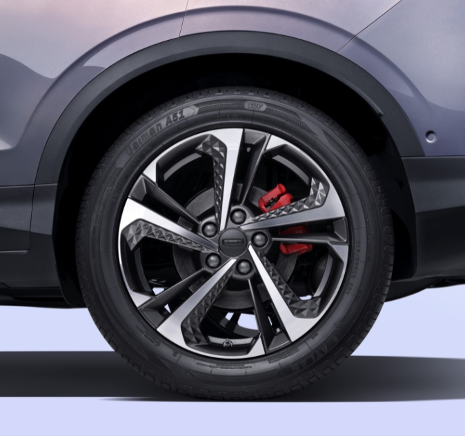Roți de 18" stil Tomahawk Geely Coolray