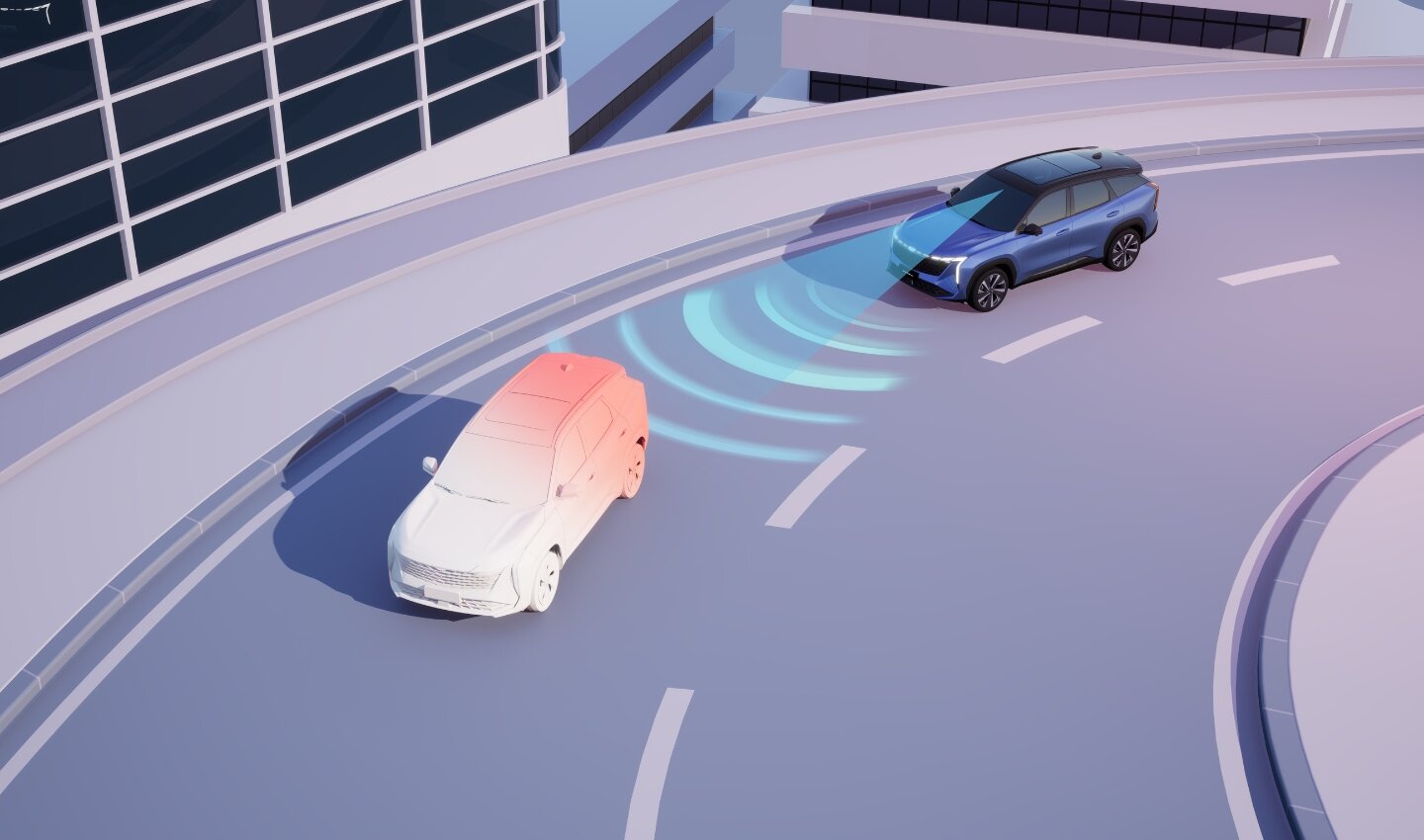Tempomat adaptiv pe Geely Starray