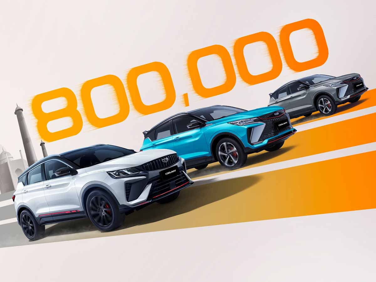 Geely Coolray vinde peste 800.000 de mașini la nivel mondial